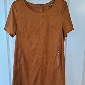 Ciminy Paris Suede-Like Tunic/Dress